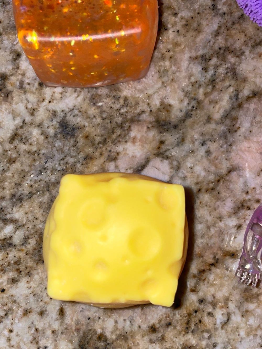 Yellow Cheese Squishy Toy - Kids Other
